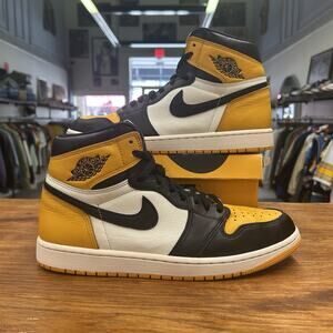 Size 11.5 - Jordan 1 Retro OG High Yellow Toe Lightly Worn with Box